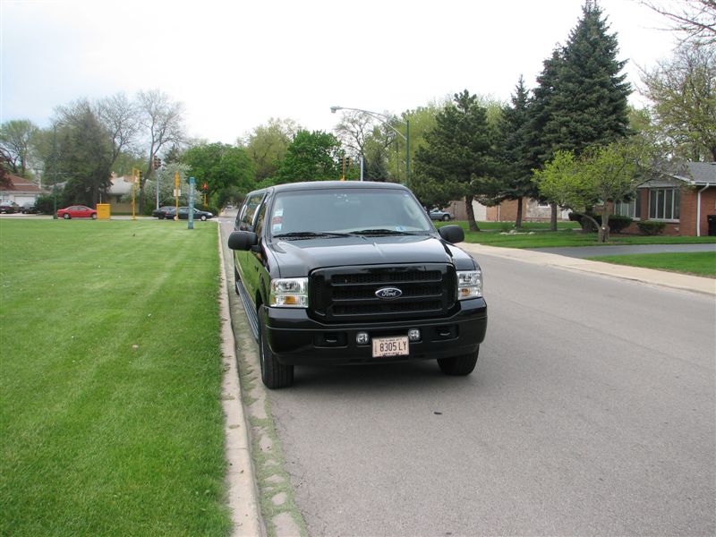 2005 Ford Excursion Stretch QVM black 